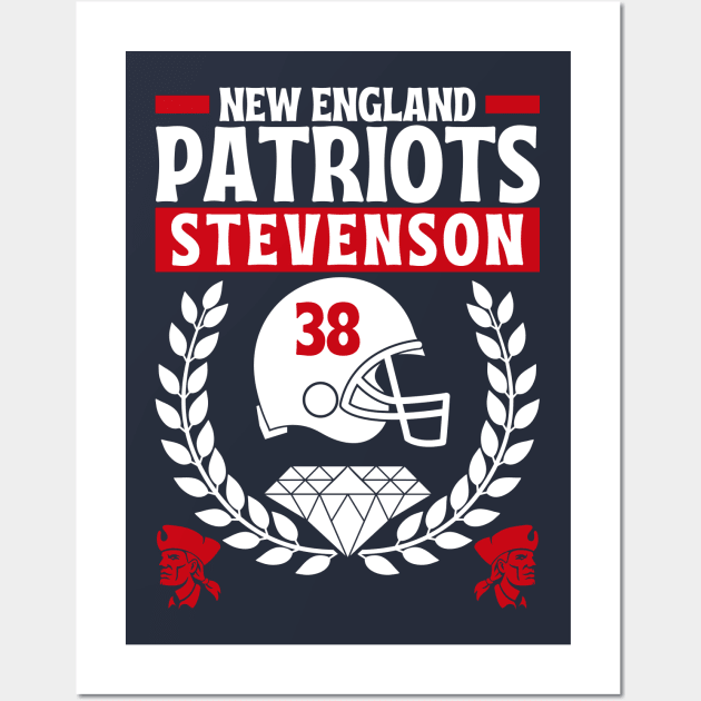 New England Patriots Stevenson 38 Edition 2 Wall Art by Astronaut.co